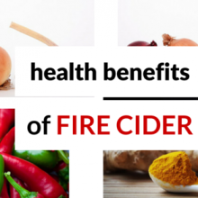 health benefits of fire cider