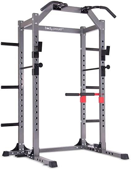 squat rack with pull up bar